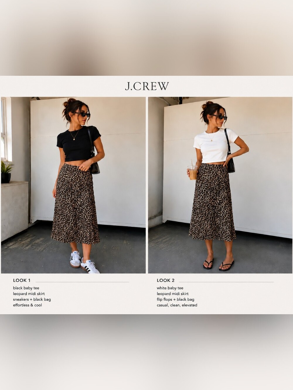 J.Crew Leopard Print Midi Skirt Size Small | Flowy Animal Print Pull-On Skirt